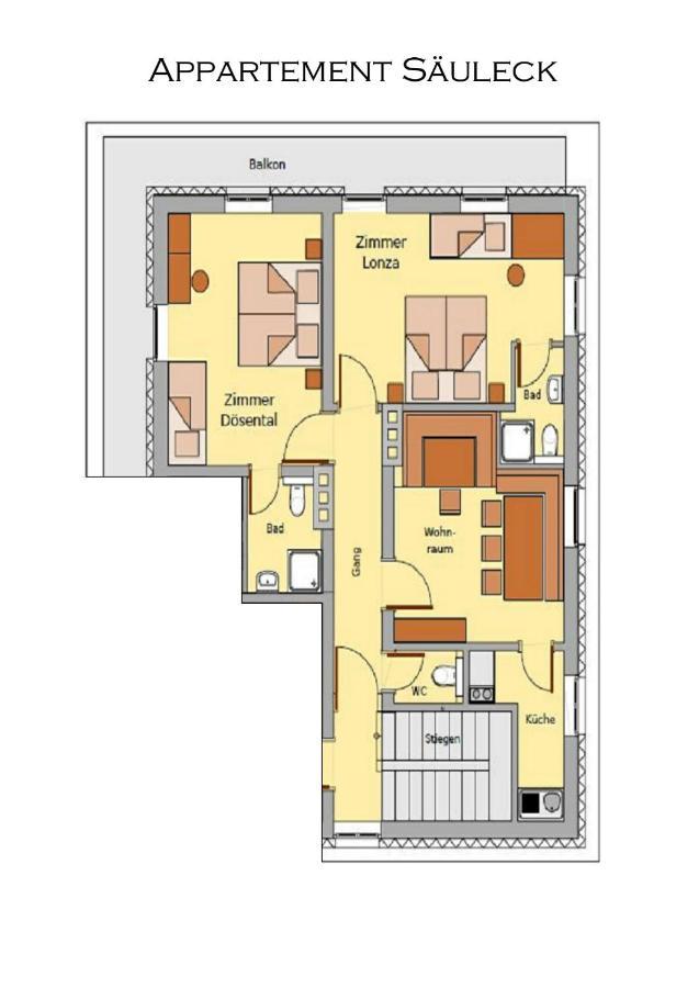 Saeuleck Appartement Inkl Skibus Mallnitz Exterior photo