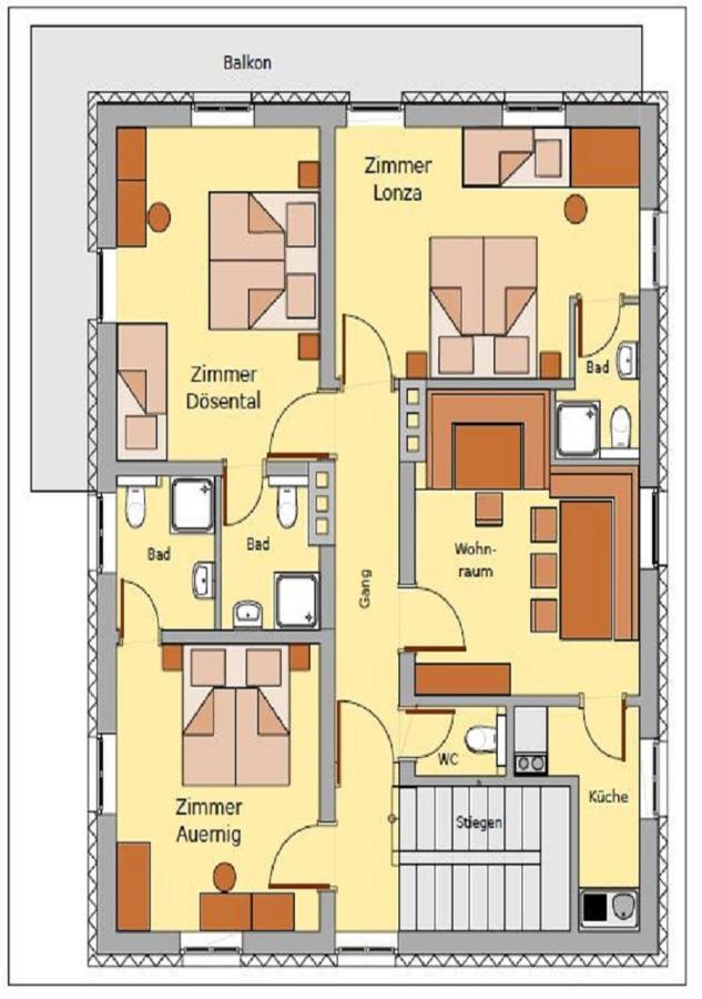 Saeuleck Appartement Inkl Skibus Mallnitz Exterior photo